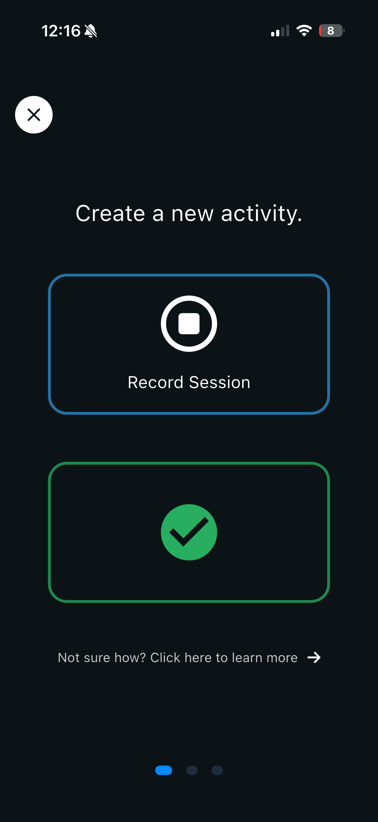 Vantage app – uploading GPS or device data